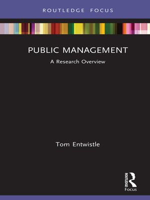 cover image of Public Management
